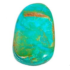 Natural 10.45cts opaline green cabochon 22.5x14 mm fancy loose gemstone s22756