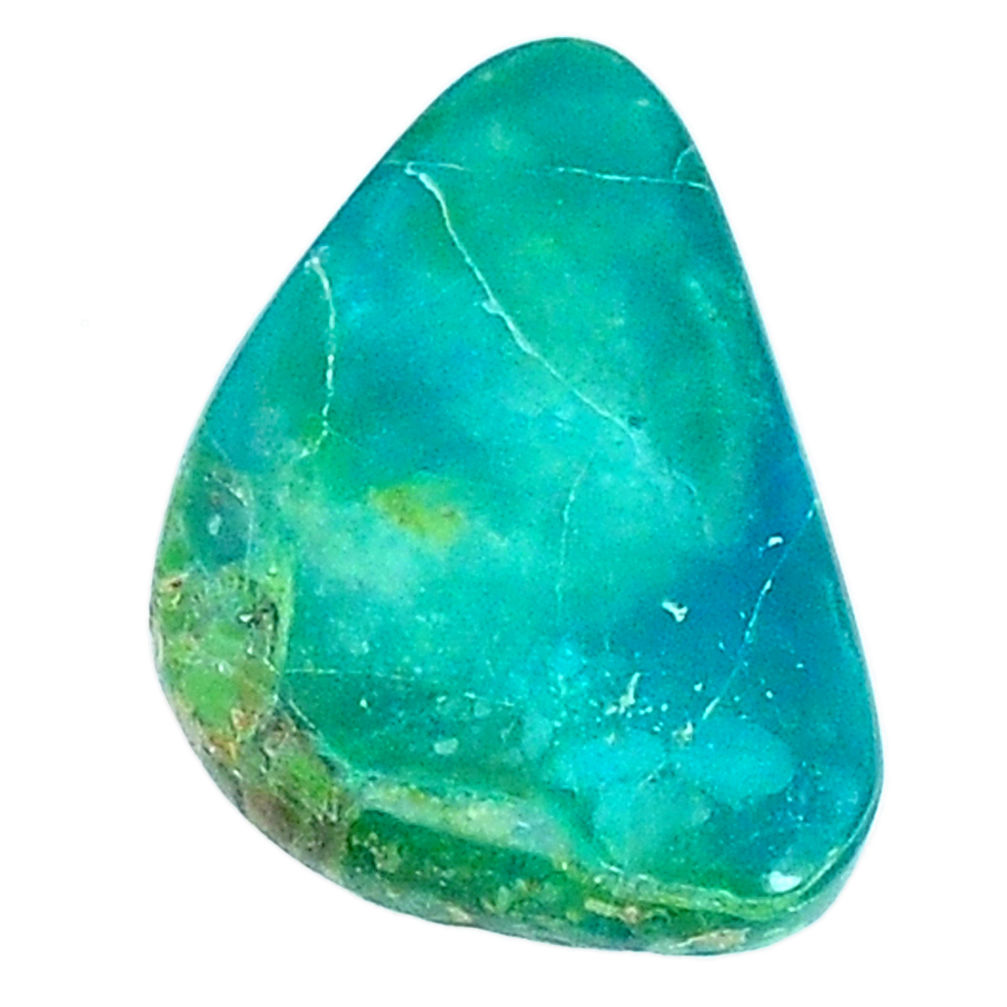 Natural 10.15cts opaline green cabochon 22x15 mm fancy loose gemstone s22754