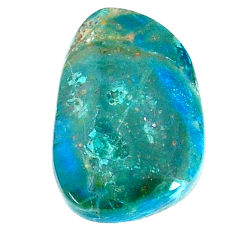 Natural 13.15cts opaline green cabochon 23x15 mm fancy loose gemstone s22759
