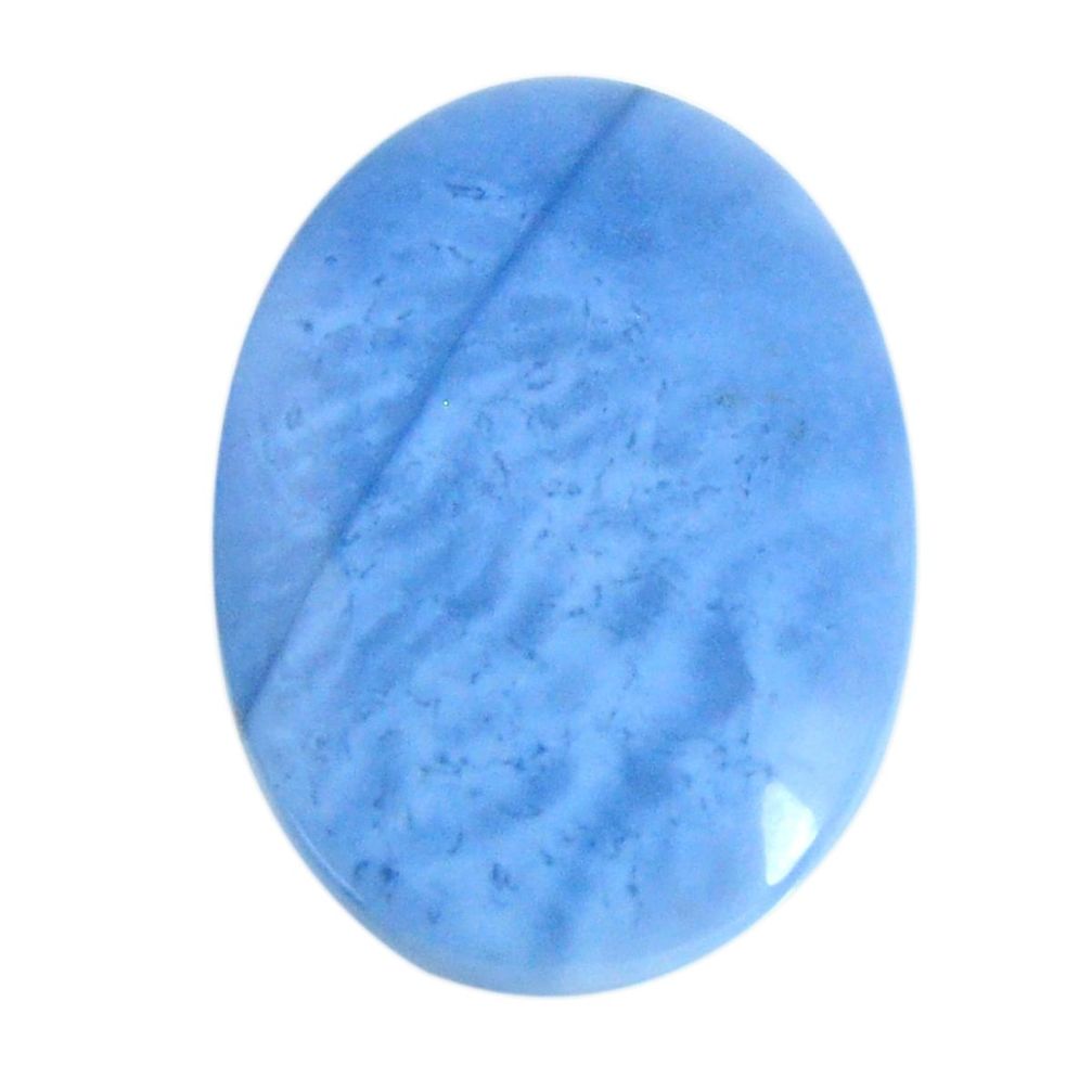 Natural 26.30cts owyhee opal blue cabochon 32x22.5 mm oval loose gemstone s19428