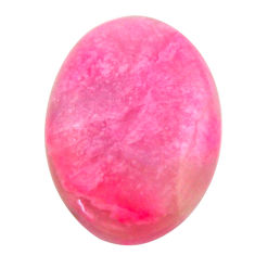 Natural 15.10cts petalite pink cabochon 23.5x17 mm oval loose gemstone s17788