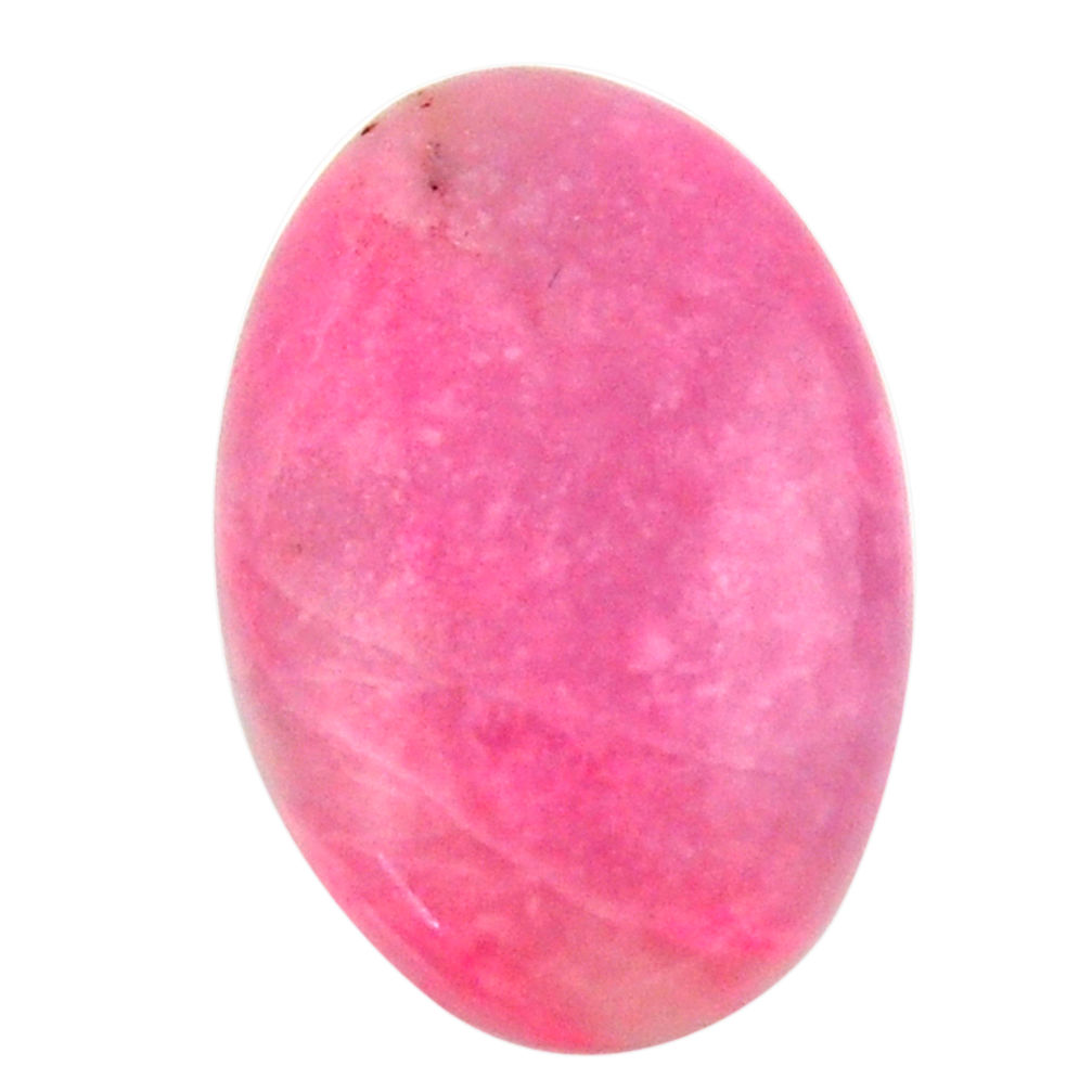 Natural 12.30cts petalite pink cabochon 23x15 mm oval loose gemstone s17784