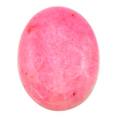 Natural 16.25cts petalite pink cabochon 24x17 mm oval loose gemstone s17800