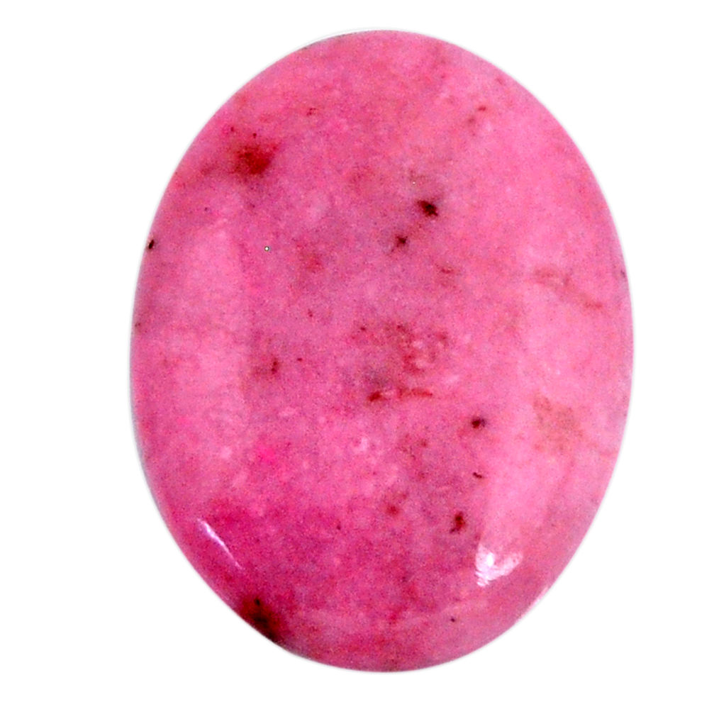 Natural 17.10cts petalite pink cabochon 25x18.5 mm oval loose gemstone s19877