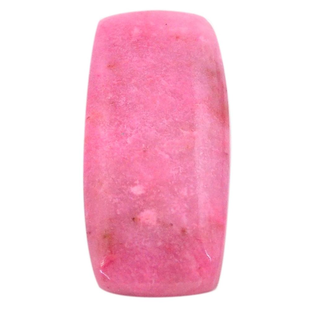 Natural 18.40cts petalite pink cabochon 27.5x13 mm octagan loose gemstone s23387