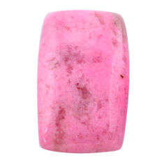 Natural 28.40cts petalite pink cabochon 30x18 mm octagan loose gemstone s23363