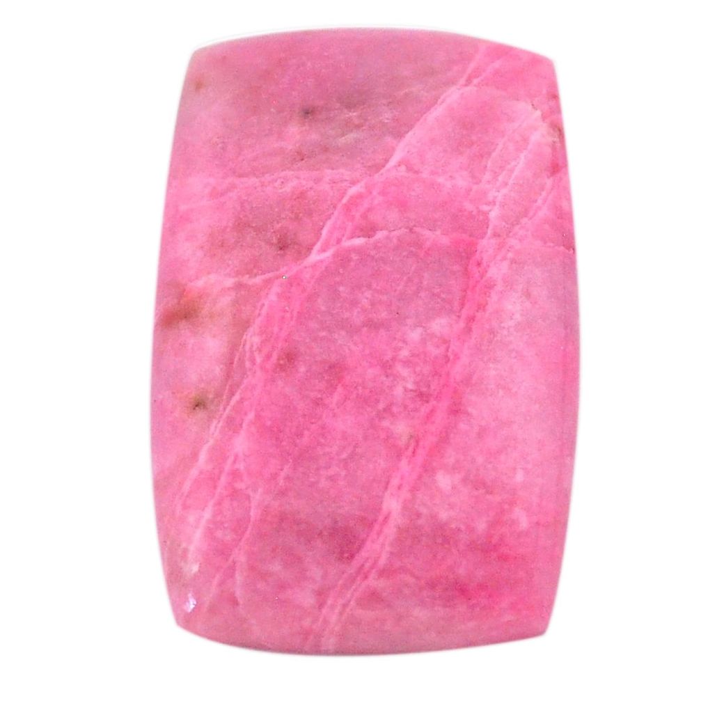Natural 28.40cts petalite pink cabochon 30x19 mm octagan loose gemstone s23362
