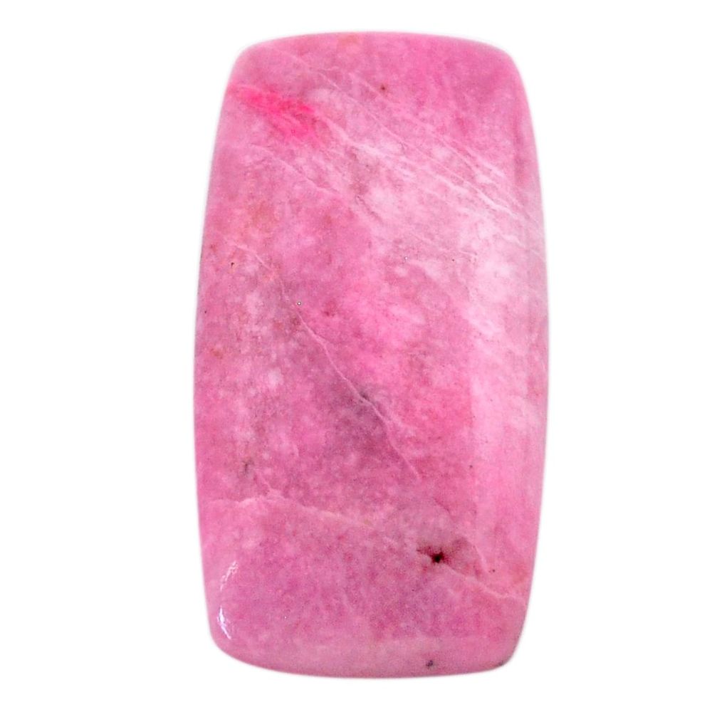 Natural 25.15cts petalite pink cabochon 31x16 mm octagan loose gemstone s23361