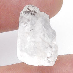 Natural 15.15cts petalite white rough 17x12.5 mm fancy loose gemstone s27777