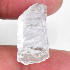 Natural 12.40cts petalite rough white rough 22x10 mm fancy loose gemstone s19950