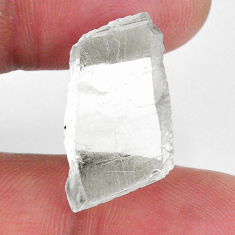 Natural 8.35cts petalite rough white rough 23x11 mm fancy loose gemstone s19958