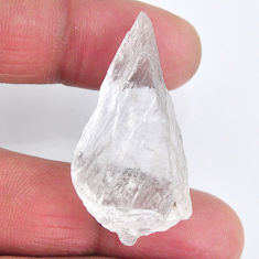 Natural 58.15cts petalite rough white rough 38x18 mm fancy loose gemstone s19942
