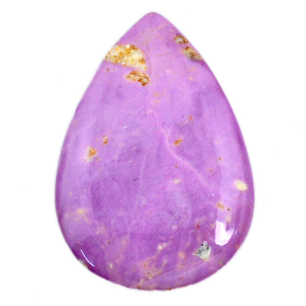 Natural 70.15cts phosphosiderite hope stone 52x34mm pear loose gemstone s20868