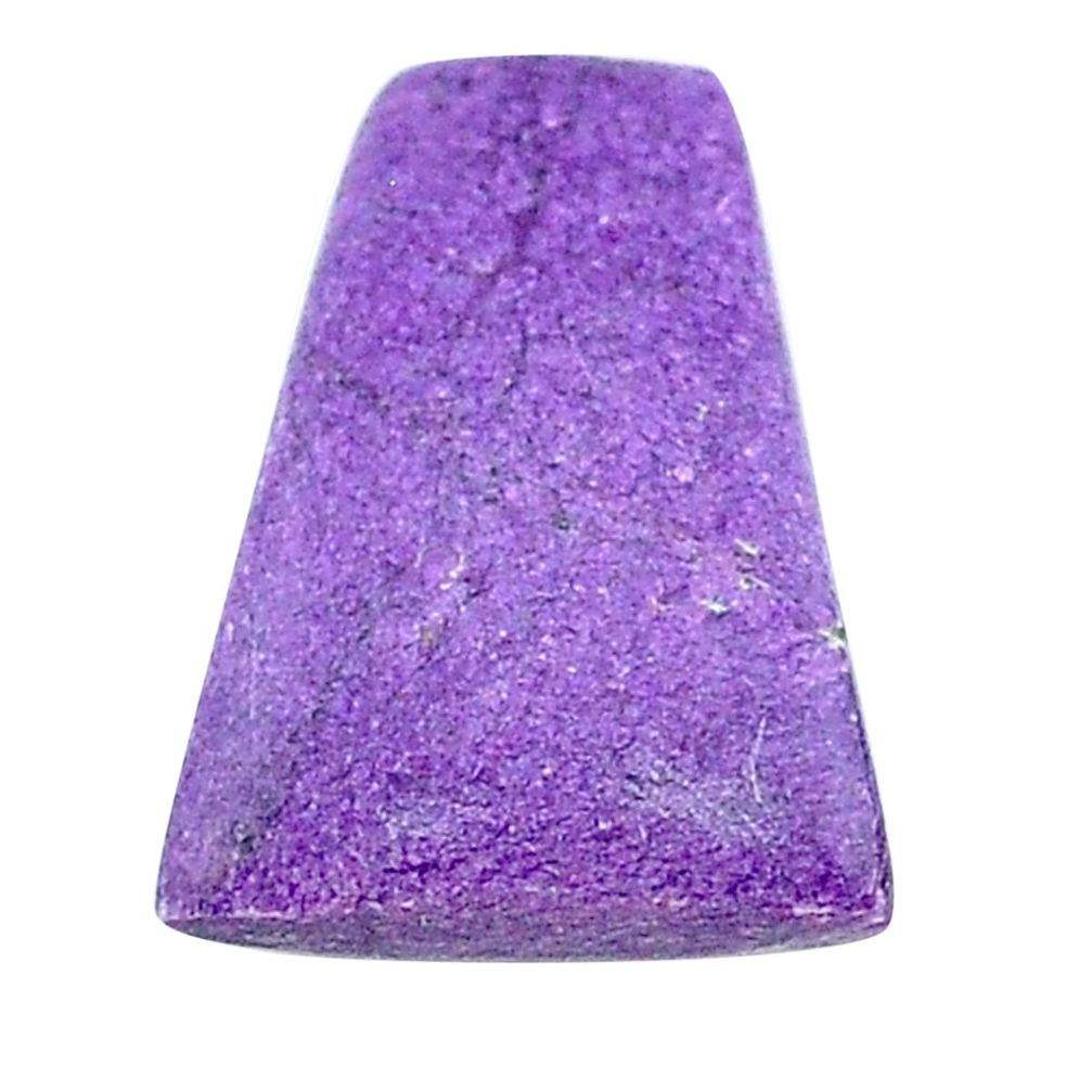 Natural 5.30cts purpurite stichtite purple 19x14 mm fancy loose gemstone s23075