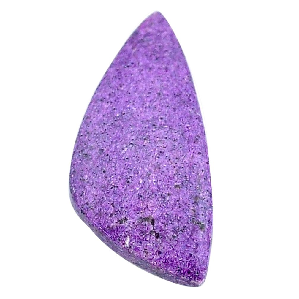 Natural 6.30cts purpurite stichtite purple 26x12 mm fancy loose gemstone s23078