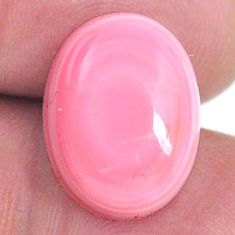 Natural 12.15cts queen conch shell pink cabochon 16x12 mm loose gemstone s20127