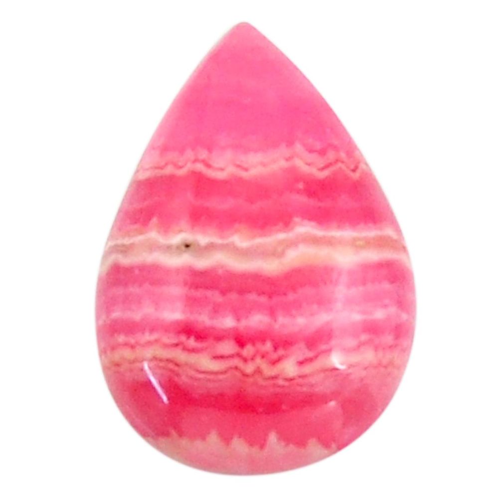 Natural 12.40cts rhodochrosite inca rose pink 21x14.5 mm loose gemstone s18720