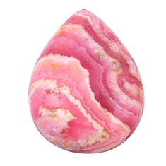 Natural 15.45cts rhodochrosite inca rose pink 22.5x16 mm loose gemstone s26585