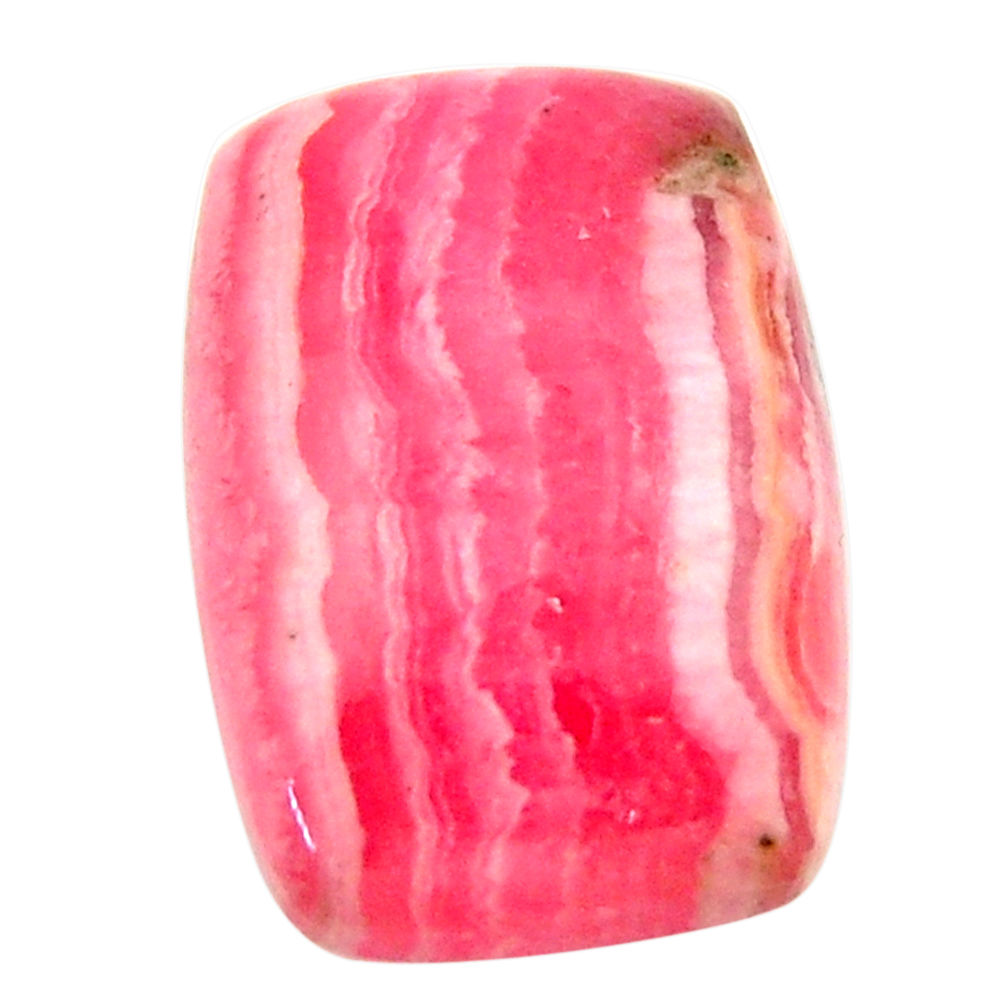 Natural 20.10cts rhodochrosite inca rose pink 22x15 mm loose gemstone s17496