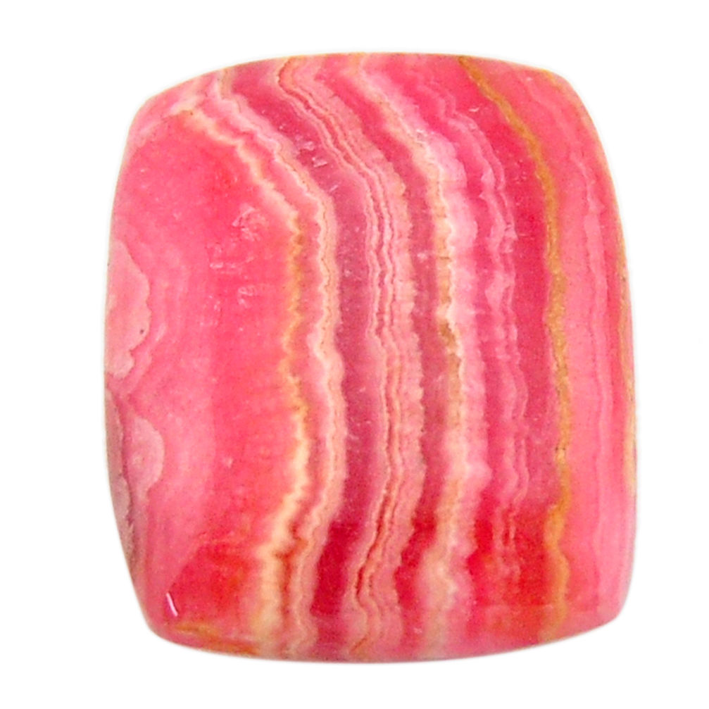 Natural 20.10cts rhodochrosite inca rose pink 23.5x16 mm loose gemstone s17465