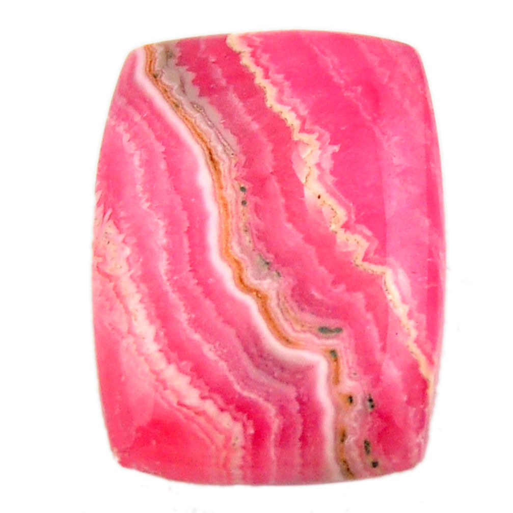  rhodochrosite inca rose pink 24x17.5 mm loose gemstone s17480