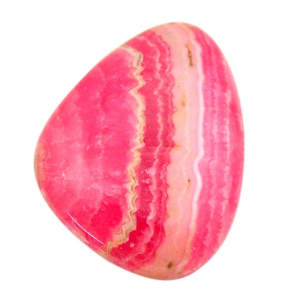 Natural 21.30cts rhodochrosite inca rose pink 25x18 mm loose gemstone s17478