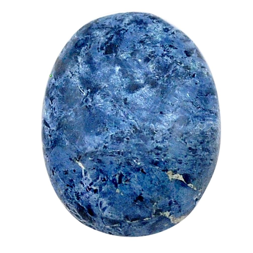 Natural 12.35cts rhodusite blue cabochon 20x12.5 mm oval loose gemstone s23437