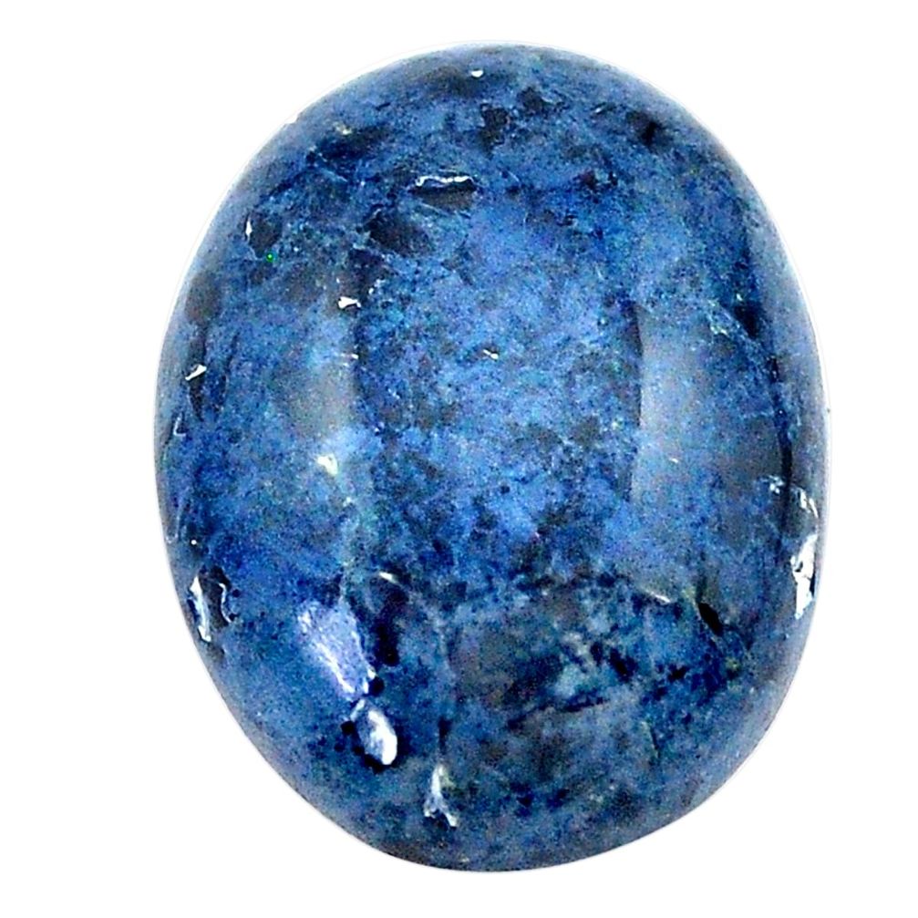 Natural 13.40cts rhodusite blue cabochon 21x16 mm oval loose gemstone s23432