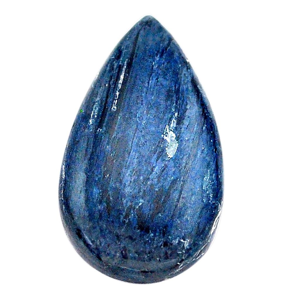 Natural 9.10cts rhodusite blue cabochon 24x13.5 mm pear loose gemstone s23436