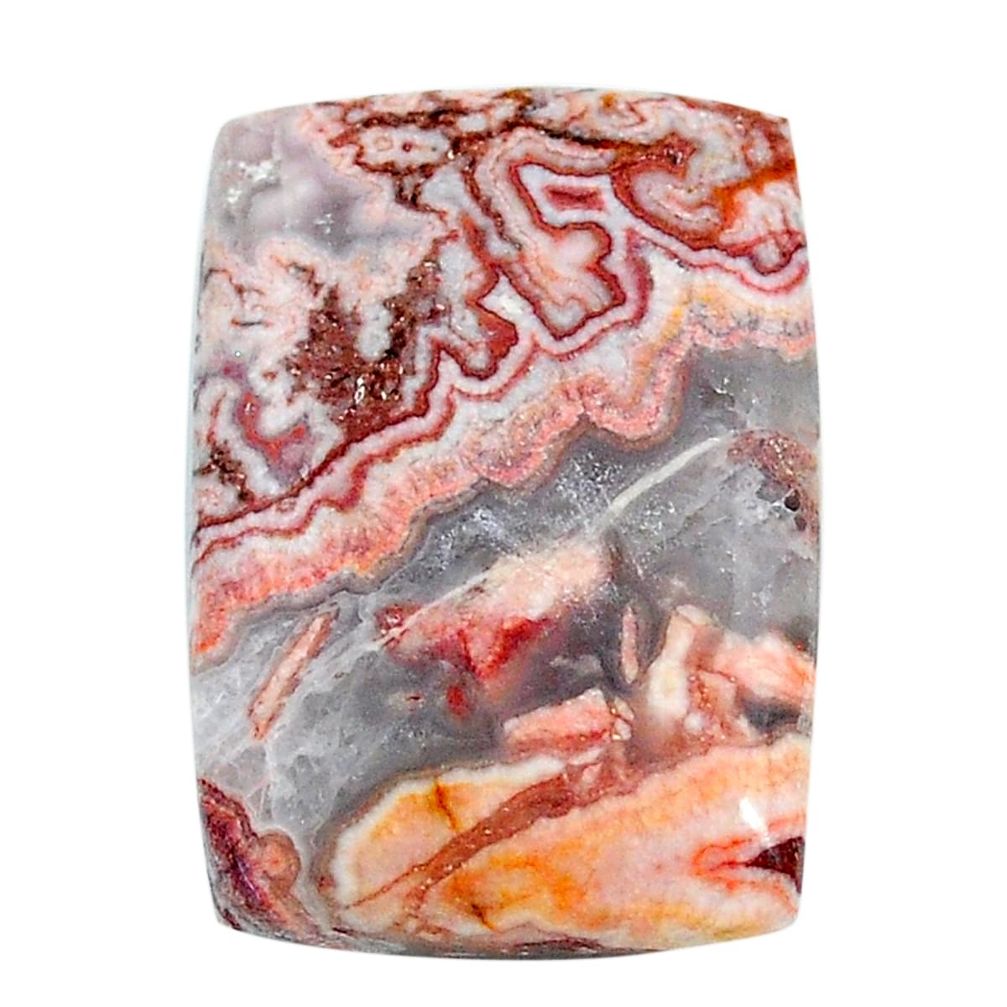 Natural 28.45cts rosetta stone jasper pink 27x18mm octagan loose gemstone s24795