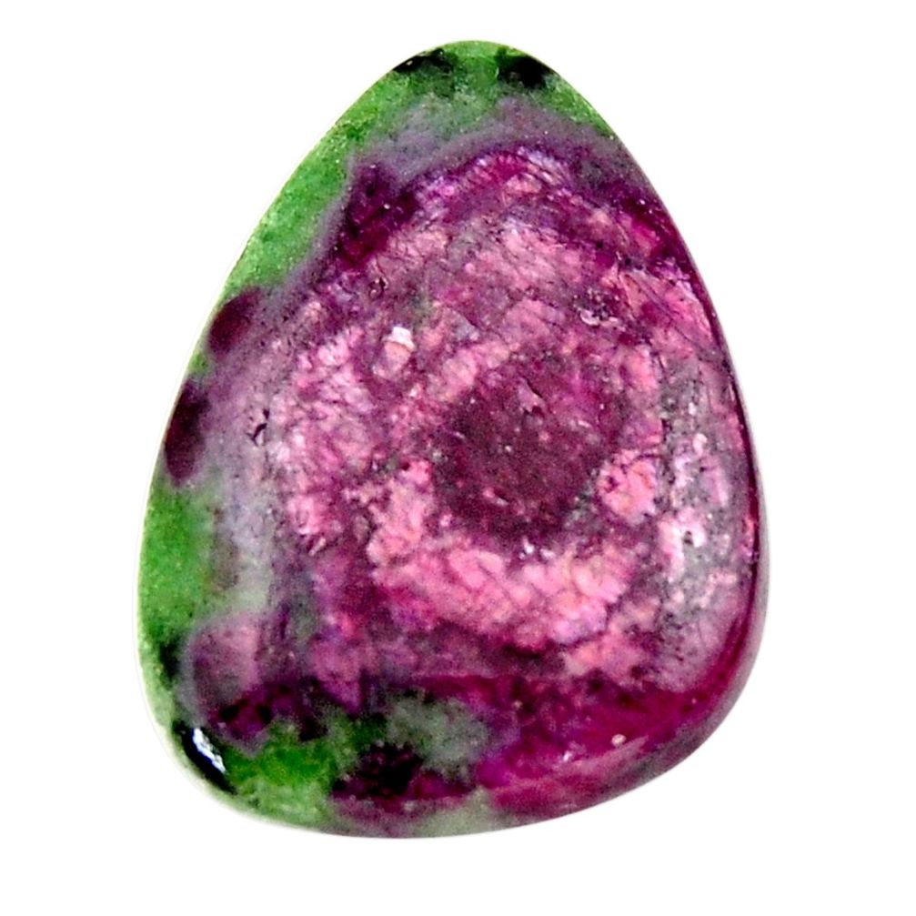 Natural 25.10cts ruby zoisite pink cabochon 26x18.5 mm loose gemstone s18479
