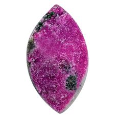 Natural 22.95cts ruby zoisite pink rough 30x16 mm marquise loose gemstone s29163