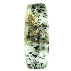 Natural 21.20cts scenic lodolite green cabochon 65x23.5 mm loose gemstone s22098