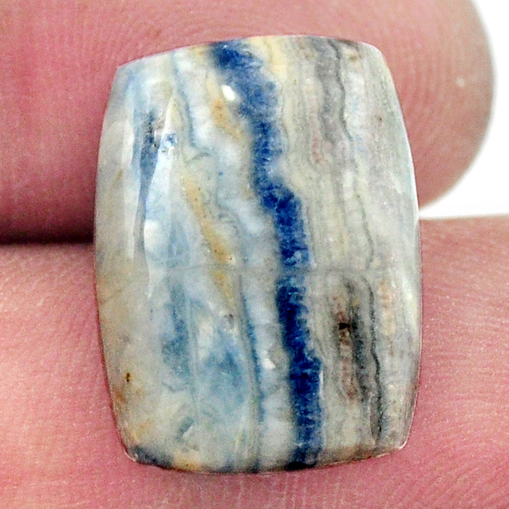 Natural 11.25cts scheelite (lapis lace onyx) 18.5x13.5 mm loose gemstone s17640