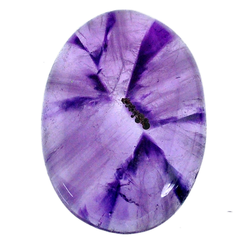Natural 45.10cts star amethyst purple cabochon 35x25 mm loose gemstone s20791
