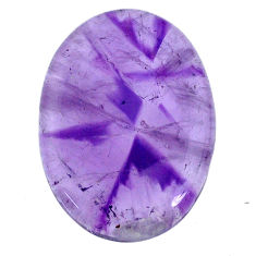 Natural 42.40cts star amethyst purple cabochon 35x25 mm loose gemstone s20793