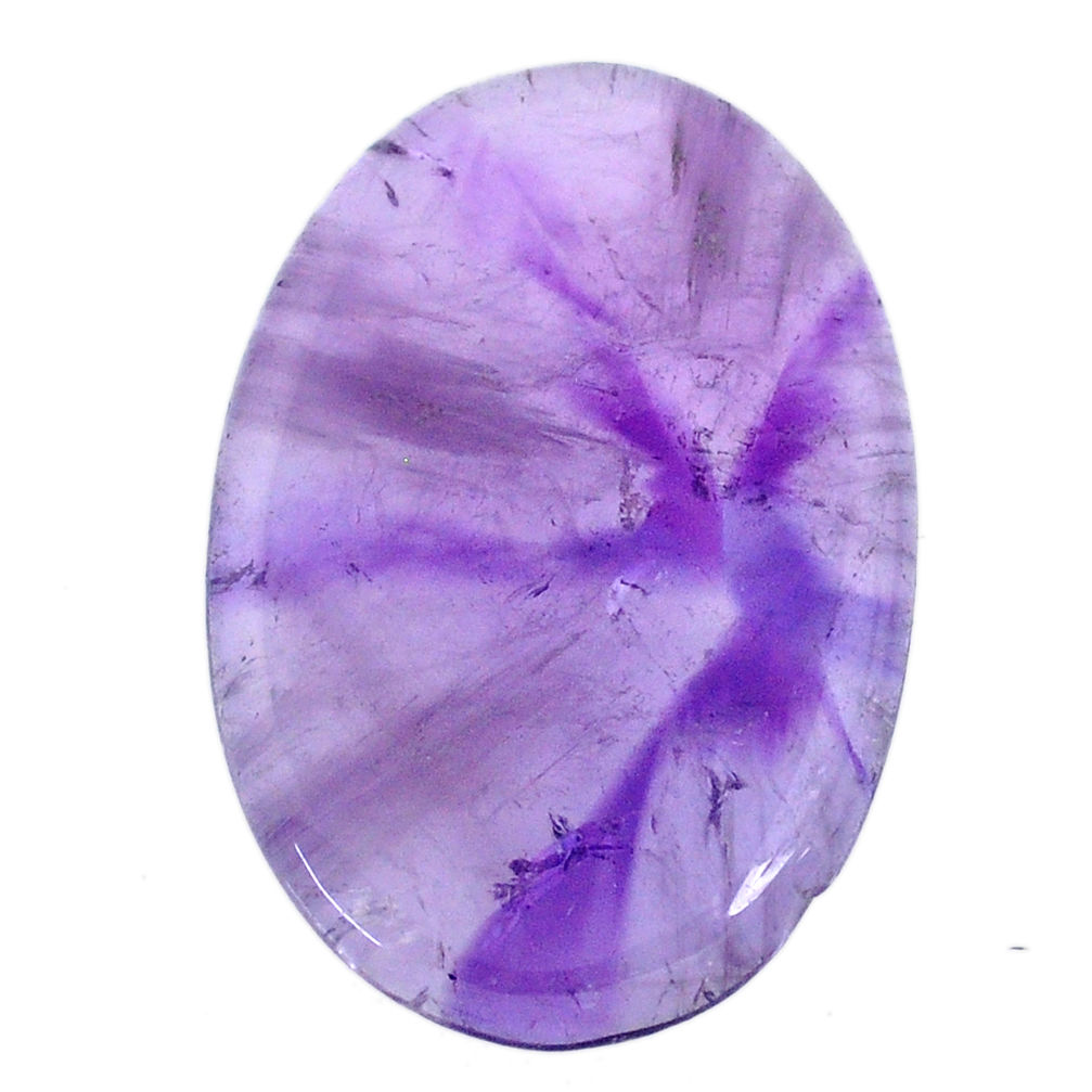 Natural 49.45cts star amethyst purple cabochon 40x28 mm loose gemstone s20800