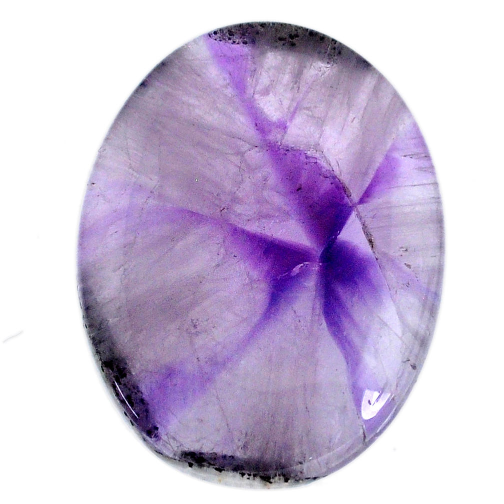 Natural 64.45cts star amethyst purple cabochon 40x30 mm loose gemstone s20798