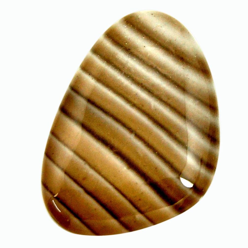  striped flint ohio grey 29x20 mm fancy loose gemstone s17322