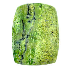 Natural 28.25cts swiss imperial opal green 29x21mm octagan loose gemstone s24177