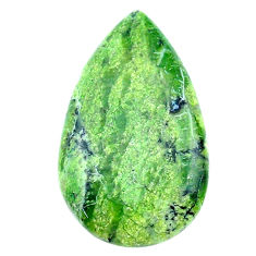 Natural 18.10cts swiss imperial opal green 31x18 mm pear loose gemstone s24183