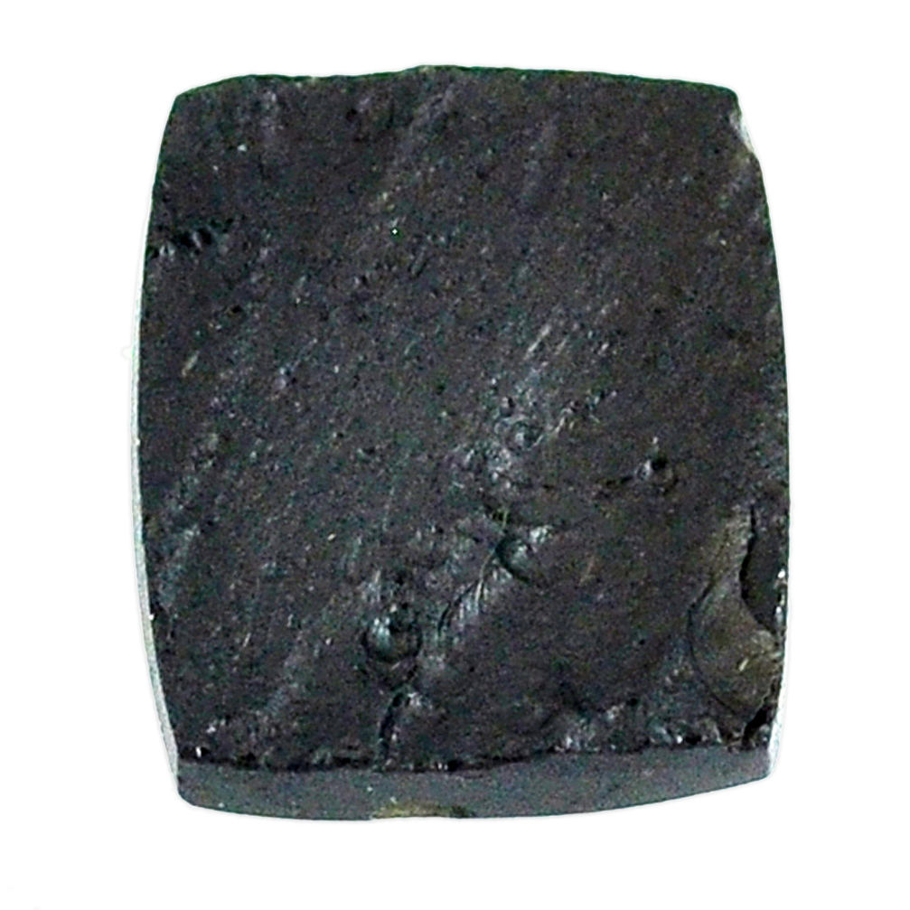 Natural 11.30cts tektite black cabochon 18x15 mm octagan loose gemstone s22021