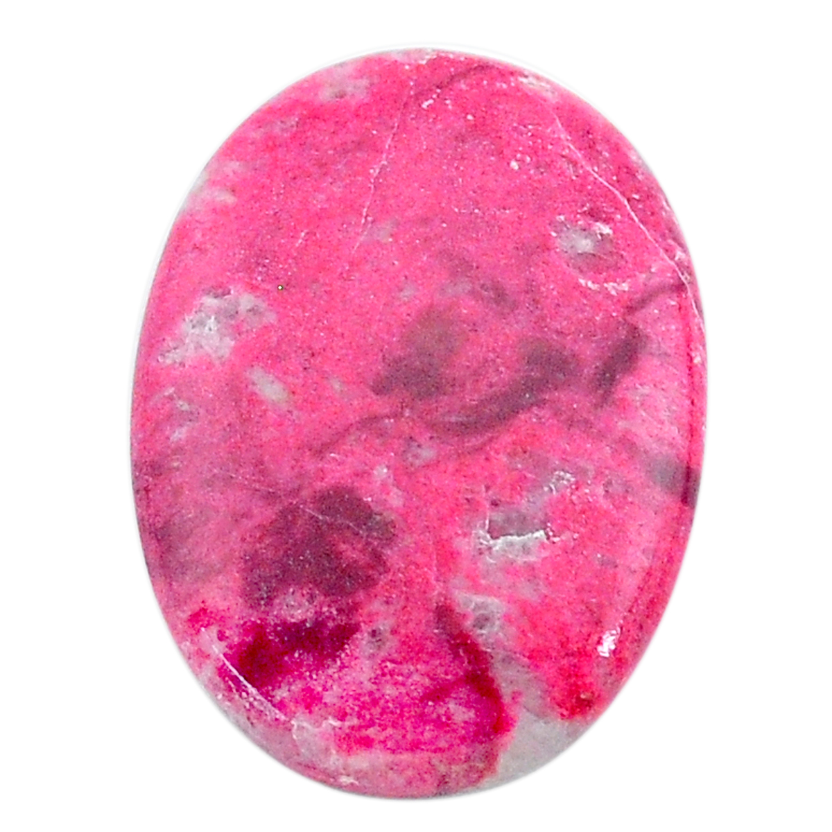 Natural Thulite (unionite, Pink Zoisite) 27x20 Mm Loose