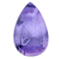 Natural 29.80cts tiffany stone purple cabochon 37x22 mm loose gemstone s22547
