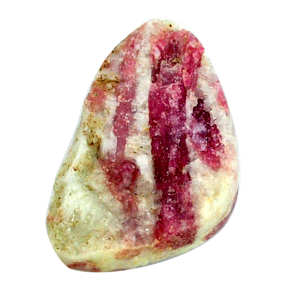 Natural 35.15cts tourmaline in quartz pink 29x19 mm fancy loose gemstone s21965