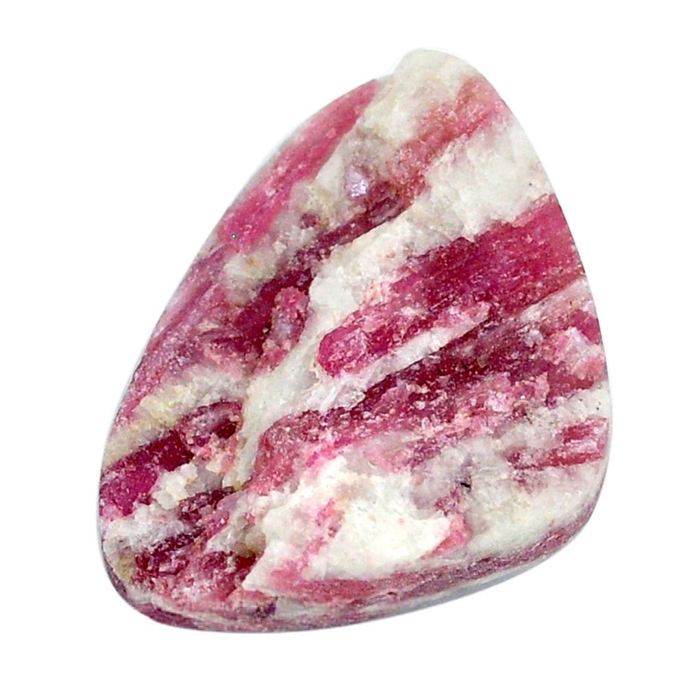 Natural 31.40cts tourmaline in quartz pink 29x22 mm fancy loose gemstone s21980