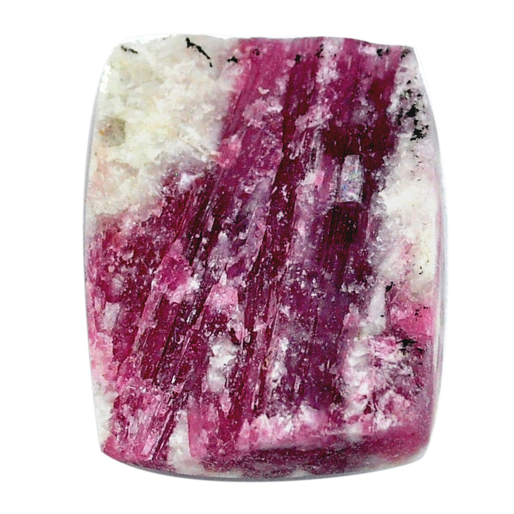 Natural 46.45cts tourmaline in quartz pink 31x23.5 mm loose gemstone s21968