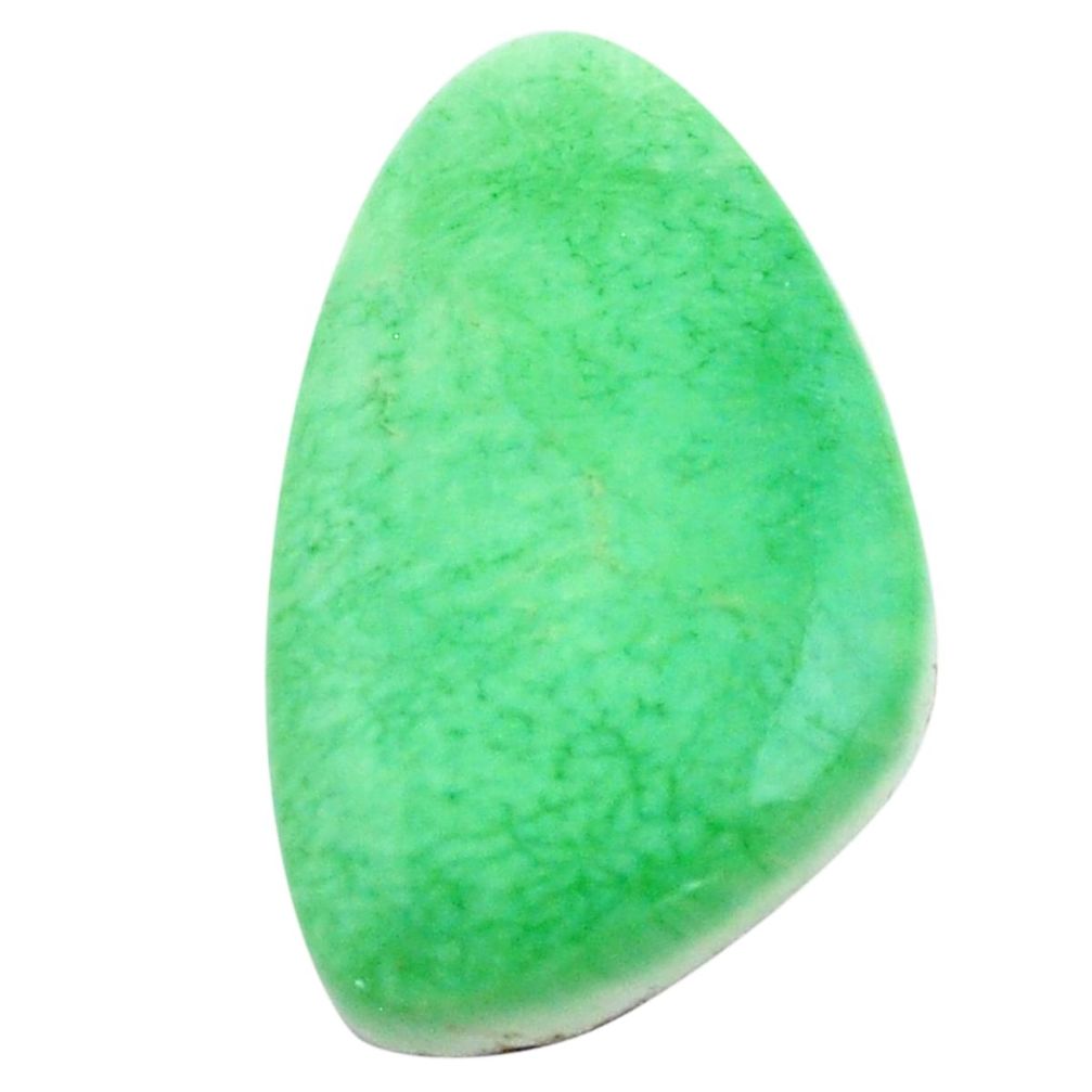 Natural 19.45cts variscite green cabochon 27.5x16 mm fancy loose gemstone s22966