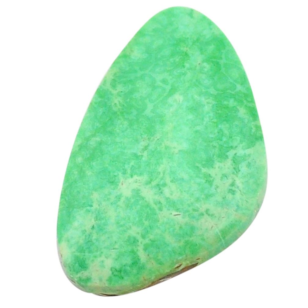 Natural 14.20cts variscite green cabochon 27.5x16 mm fancy loose gemstone s22977