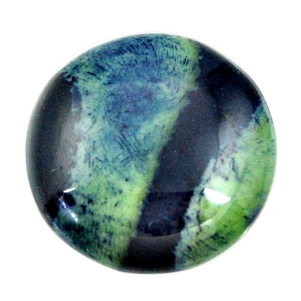  vivianite blue cabochon 21x21 mm oval loose gemstone s16362